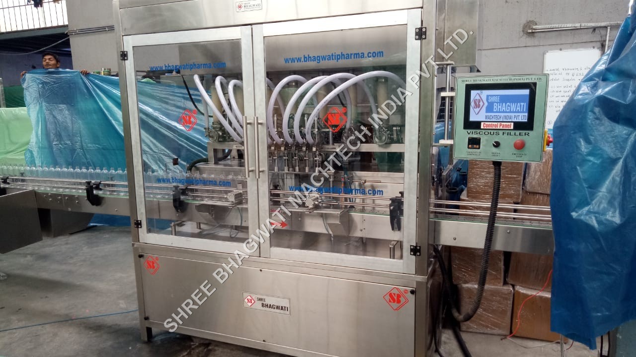 气动塑料瓶活塞灌装机