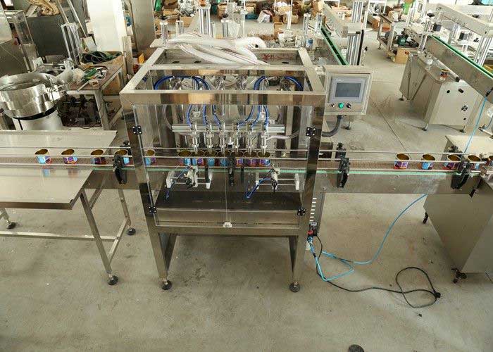 粘性气动灌装机-液体粘性灌装瓶，罐